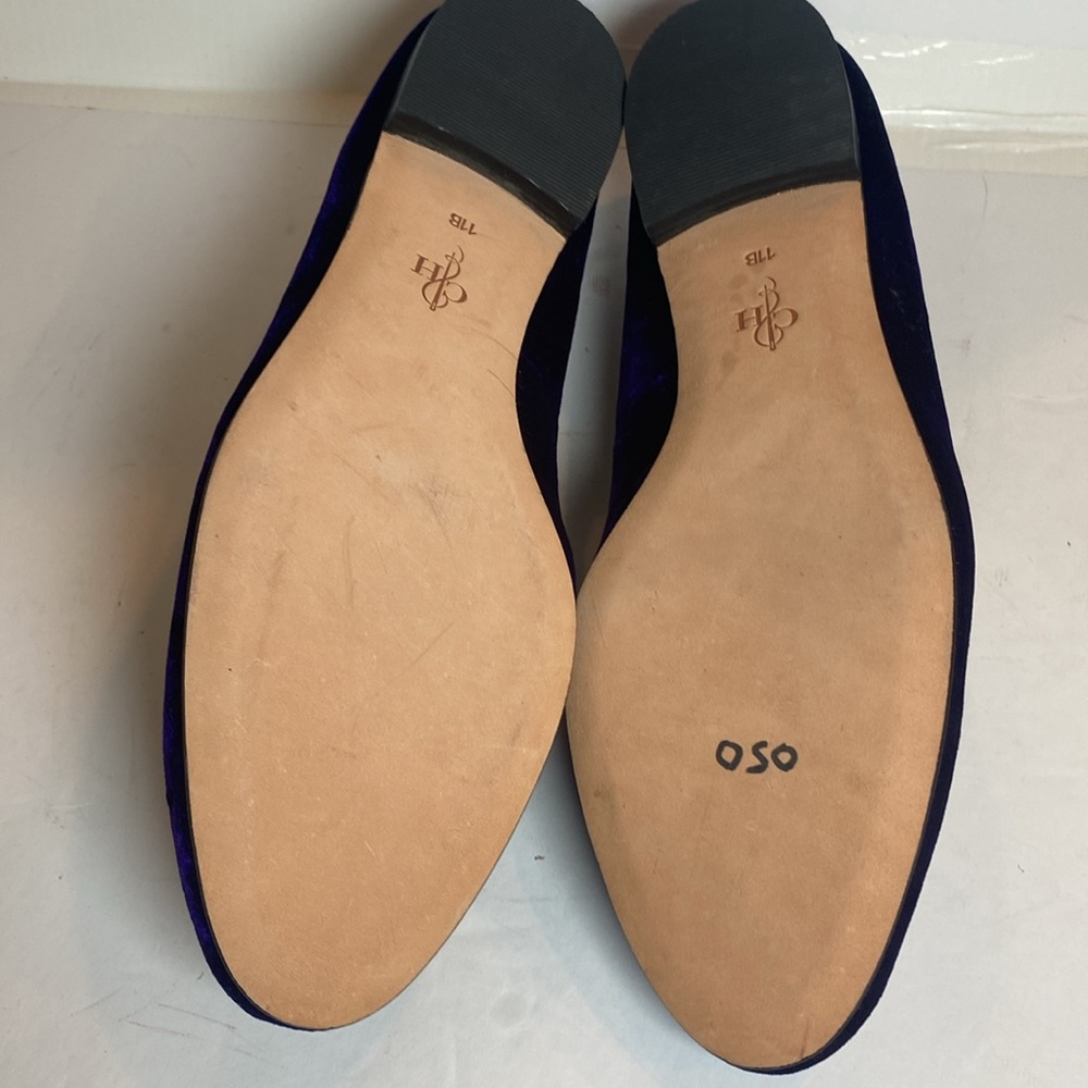 Cole Haan Women's Purple Sabrina Velvet Loafer - Picture 8 of 8